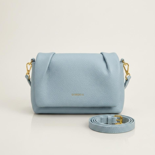 Soft Imported Bag-Slate Blue