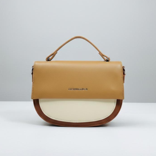 Modern Grace Imported Handbag- Sand