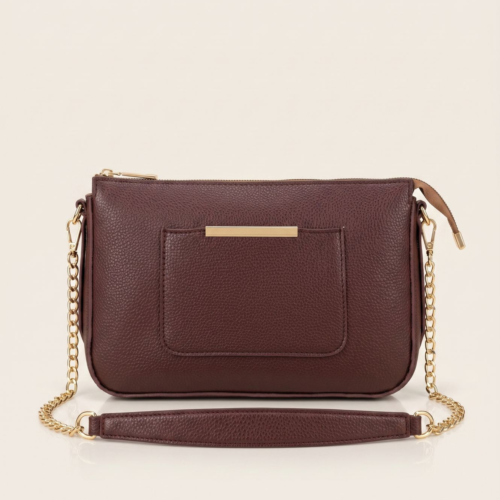 Sevoye by Shahzeen: The Deep Mahogany Crossbody