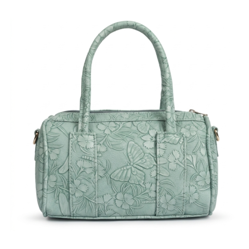 Aqua Blue Barrel handbag for women | Sevoye