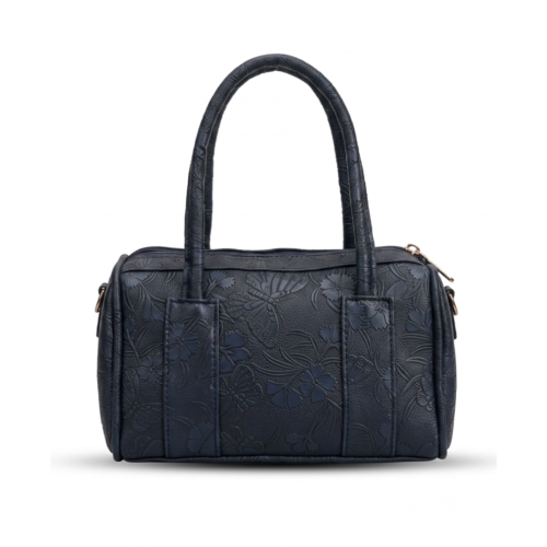 Navy Blue Barrel handbag for women | Sevoye