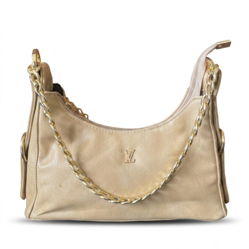 Classic Warm Beige shoulder Bag